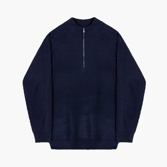 JEONJU Half Zip Sweater